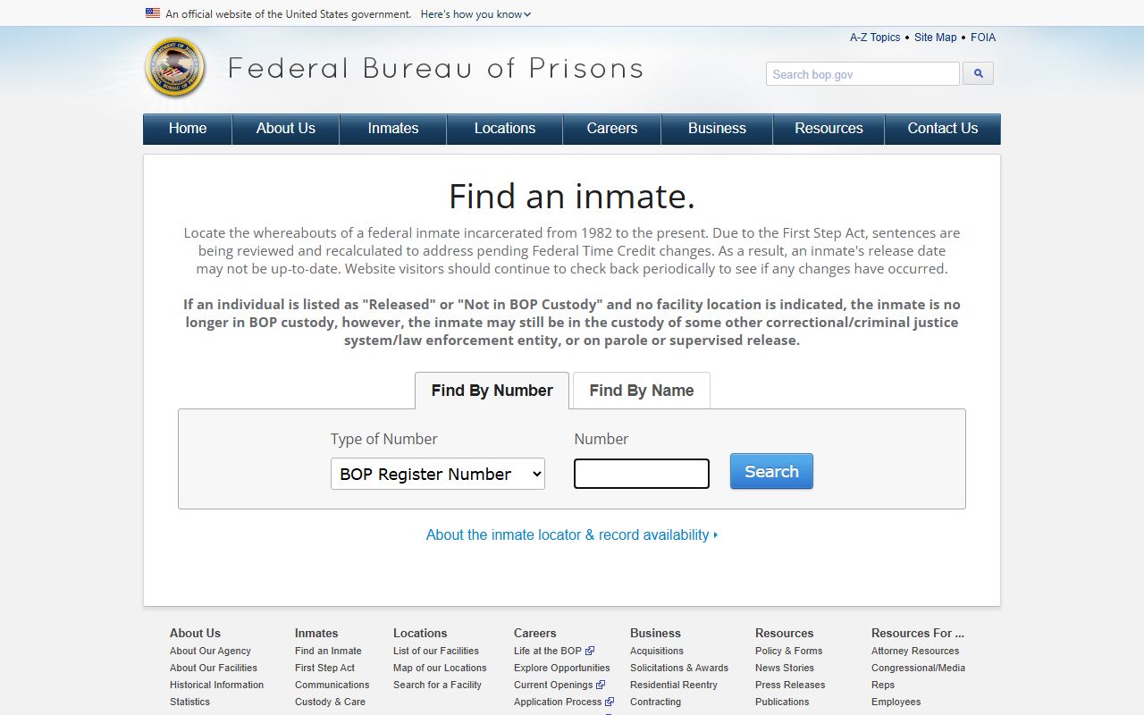 Riley County inmate records and federal inmate locator